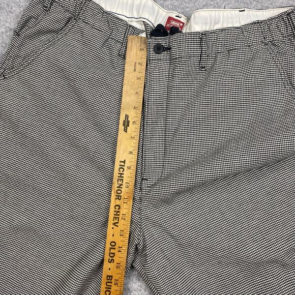 Levi’s pants‎ mens 40x30 hounds tooth Trouser chinos dress pants Drawstring - Picture 9 of 13